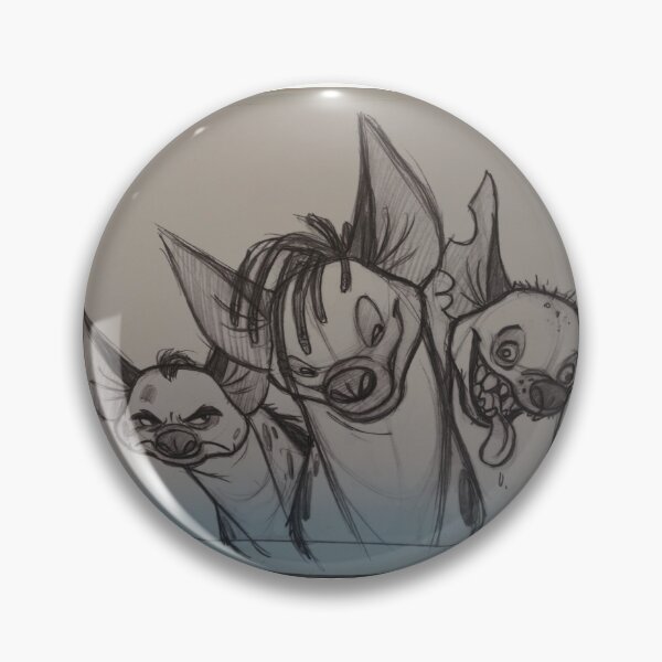 Item preview, hienas designed and sold by elmartanna.
