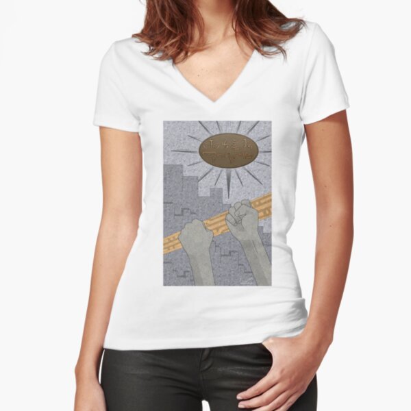 Fitted V-Neck T-Shirt