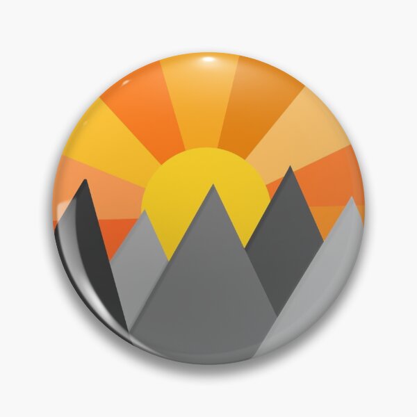 Item preview, Abstract Sunset with Mountains designed and sold by juliapye.