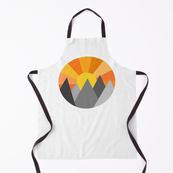 Item preview, Abstract Sunset with Mountains designed and sold by juliapye.
