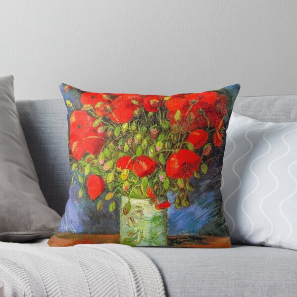 Item preview, Vase with Poppies by Vincent Van Gogh. designed and sold by George Arakelov.