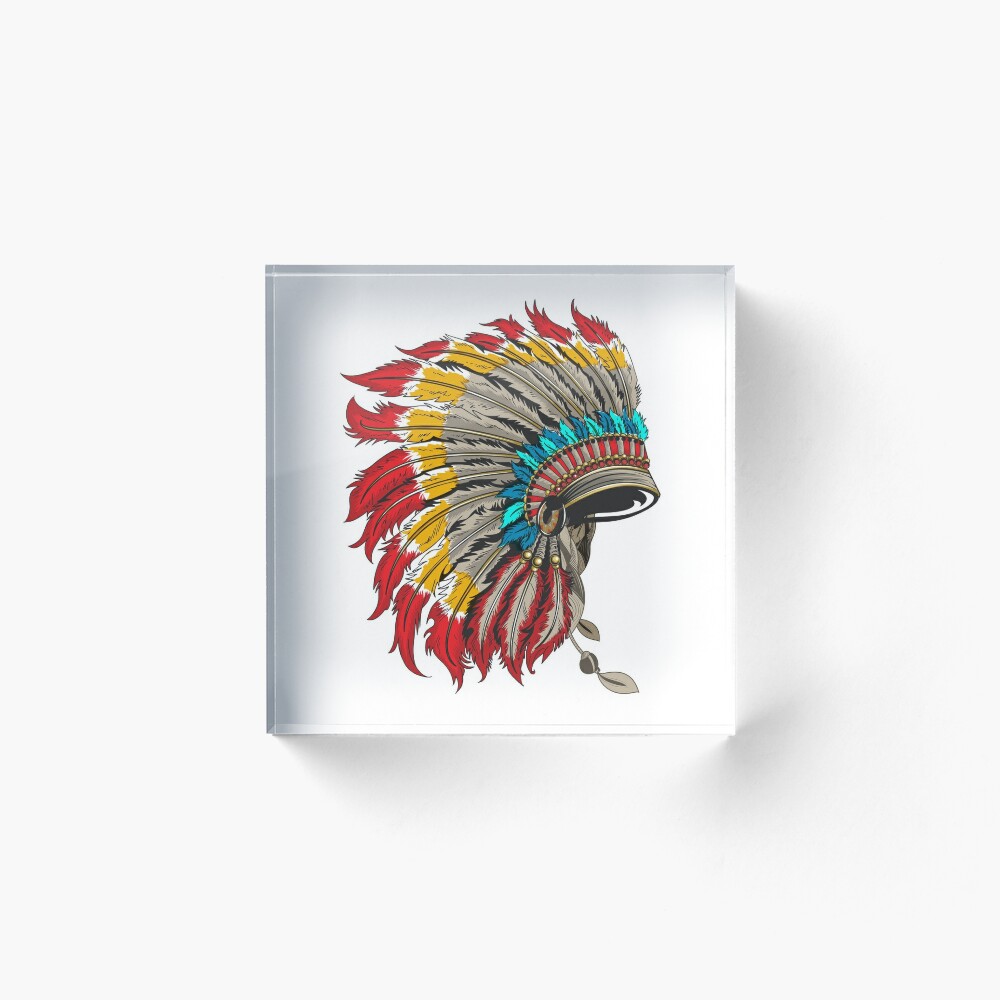 Native American Headdress T-Shirt Design – ThreadBasket