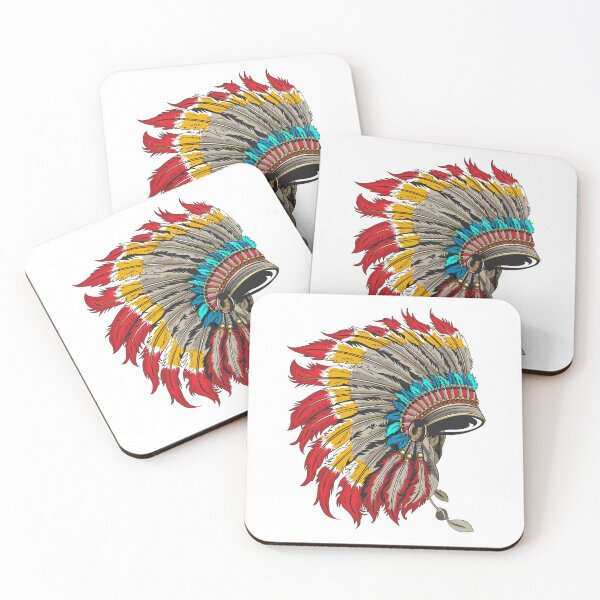 Item preview, Native American Art Indigenous Headdresses Features designed and sold by NomYen ..