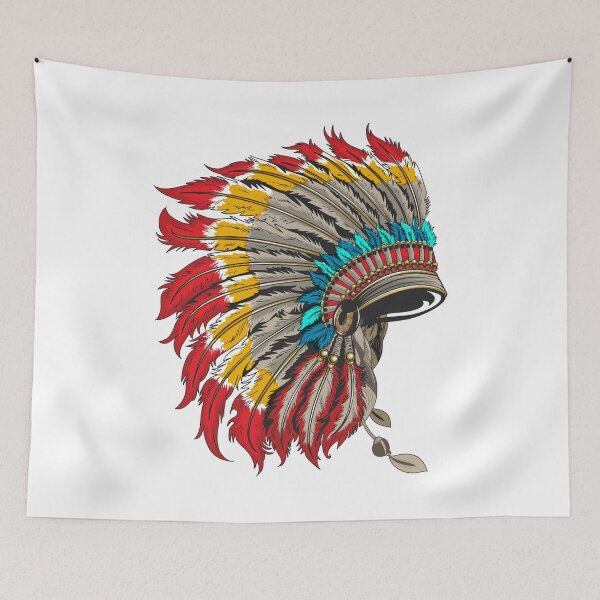 Item preview, Native American Art Indigenous Headdresses Features designed and sold by NomYen ..