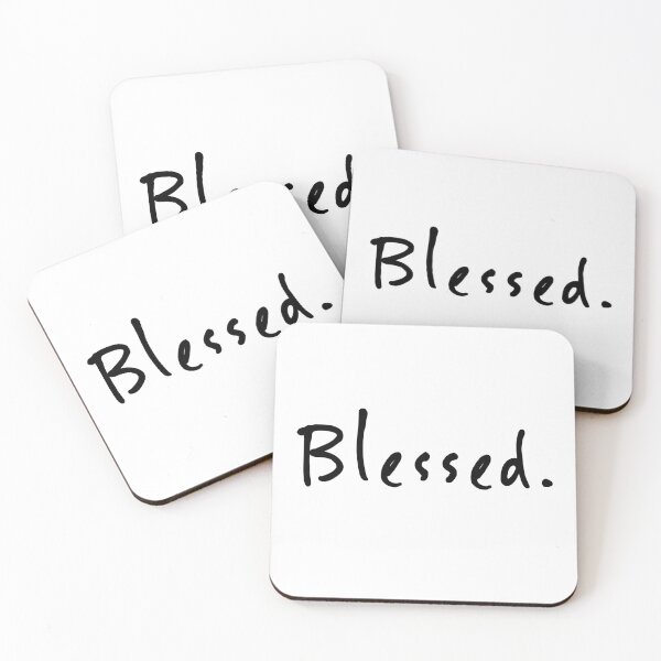 Item preview, Blessed Handwritten Design designed and sold by Puffoo.