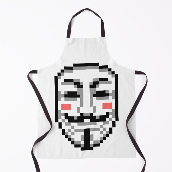 Item preview, Anonymous Mask Pixel designed and sold by AnonymousMerch.