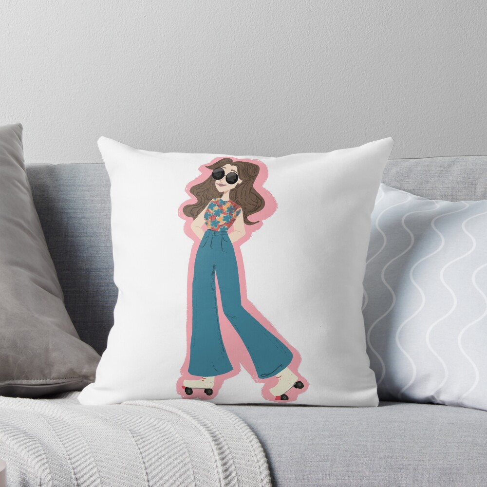 Item preview, Throw Pillow designed and sold by sofriedart.