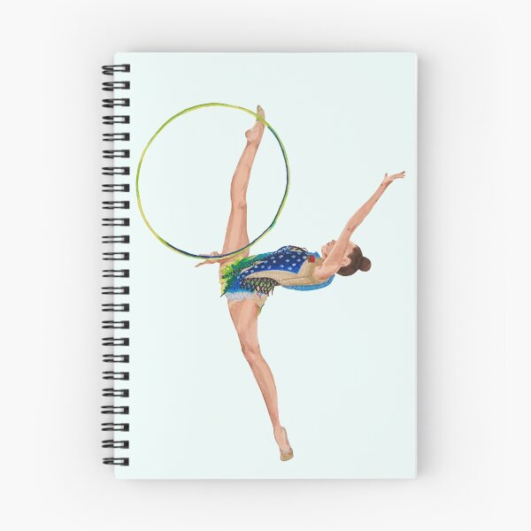 Item preview, Rhythmic Gymnastics Anastasia Salos Hoop designed and sold by rhythmicdrawing.
