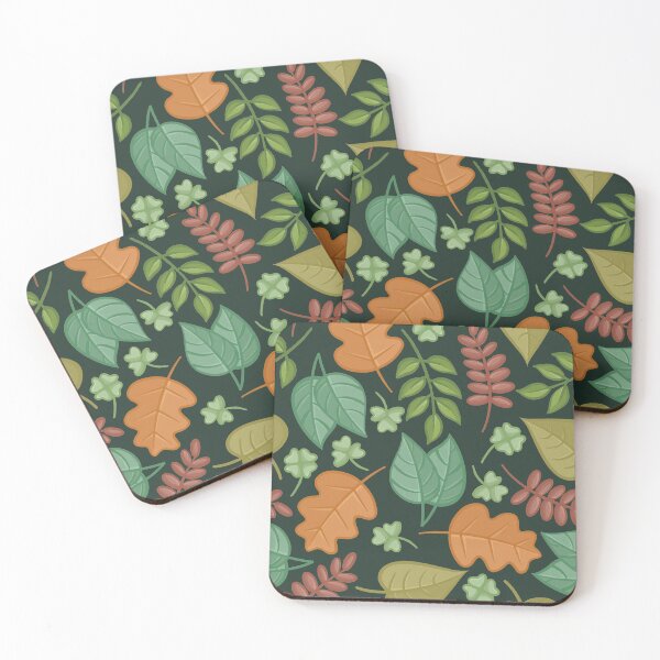 Item preview, Autumn Leaves - Forest Green designed and sold by by-lauren.