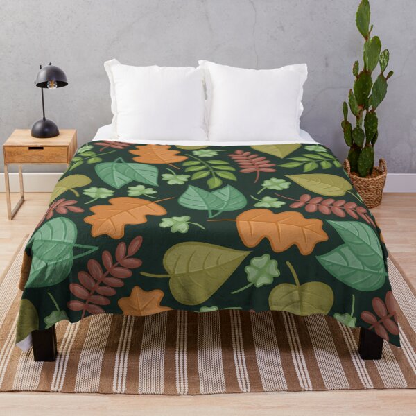 Item preview, Autumn Leaves - Forest Green designed and sold by by-lauren.