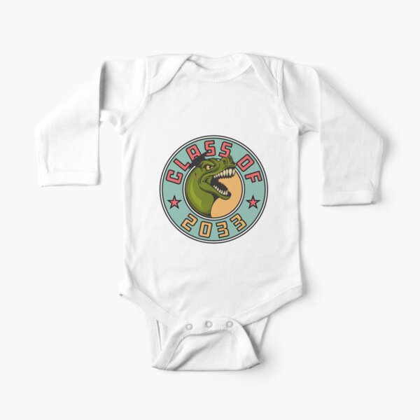 Download Class Of 2033 Coloring Page Long Sleeve Baby One-Piece ...