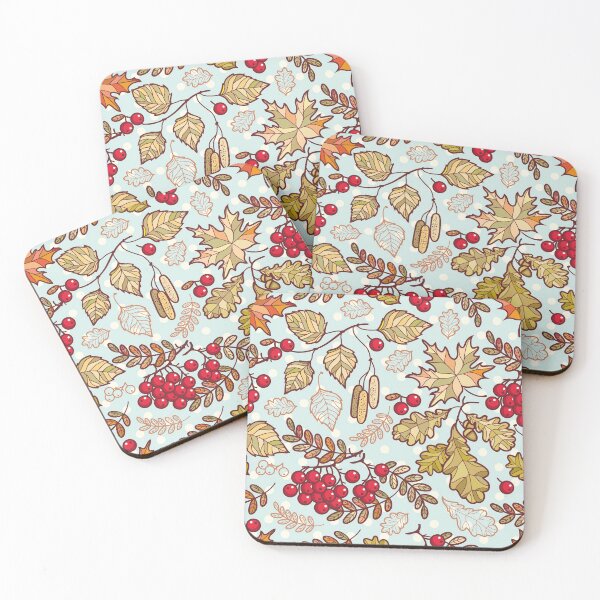Item preview, Blue Berry, Leaf and Floral designed and sold by JonesWorldOrder.