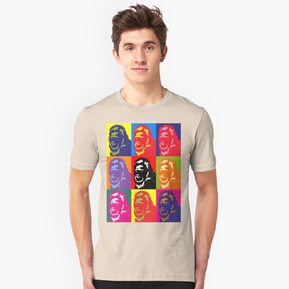 Bigfoot Portrait Slim Fit T-Shirt