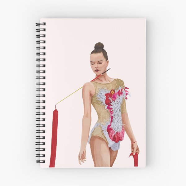 Item preview, Rhythmic Gymnastics Dina Averina Ribbon  designed and sold by rhythmicdrawing.