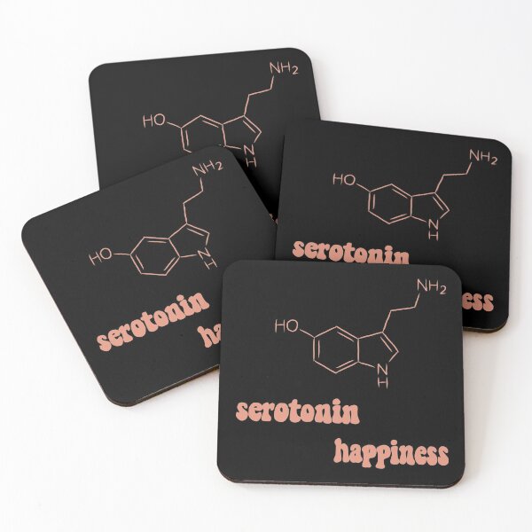 Item preview, serotonin molecular structure pack designed and sold by jasleenM.