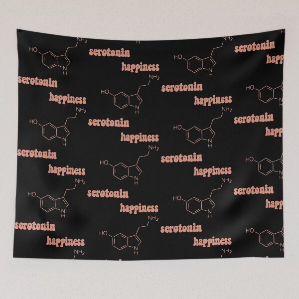 Item preview, serotonin molecular structure pack designed and sold by jasleenM.