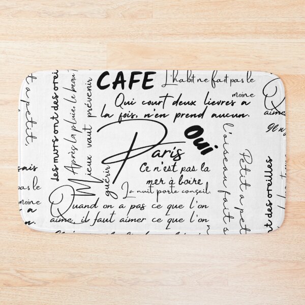 Item preview, French Sayings designed and sold by SunriseStar.