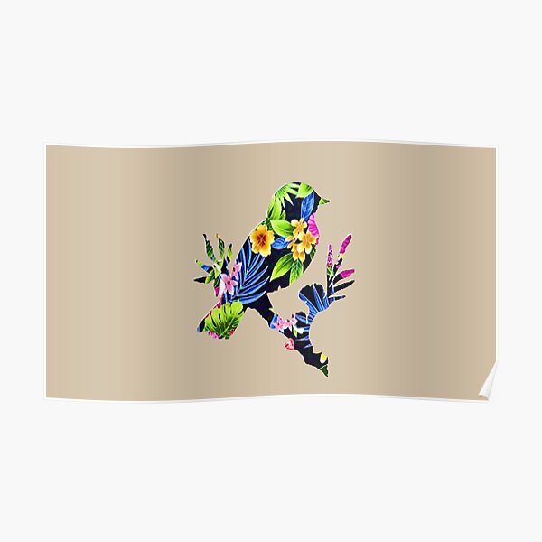 tropical aviary Poster