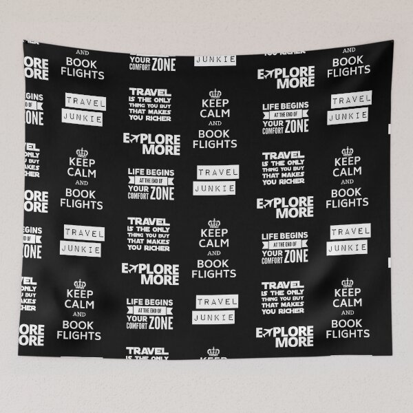 Item preview, Wanderlust Travel Quotes  | Sticker Pack designed and sold by CarpeDiemLife.