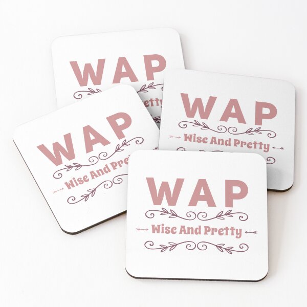 Item preview, Wise And Pretty (WAP) mauve designed and sold by LiveAndGlow.