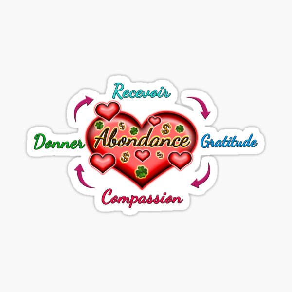 Abondance Stickers Redbubble