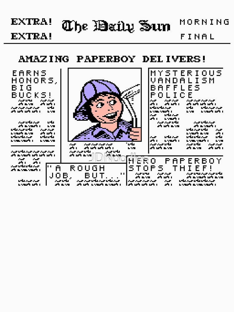Paperboy Game Merch & Gifts for Sale | Redbubble Paperboy Game Merch & Gifts for Sale | Redbubble