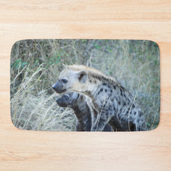 Item preview, Two Curious Hyena Cubs designed and sold by SafariByMarisa.