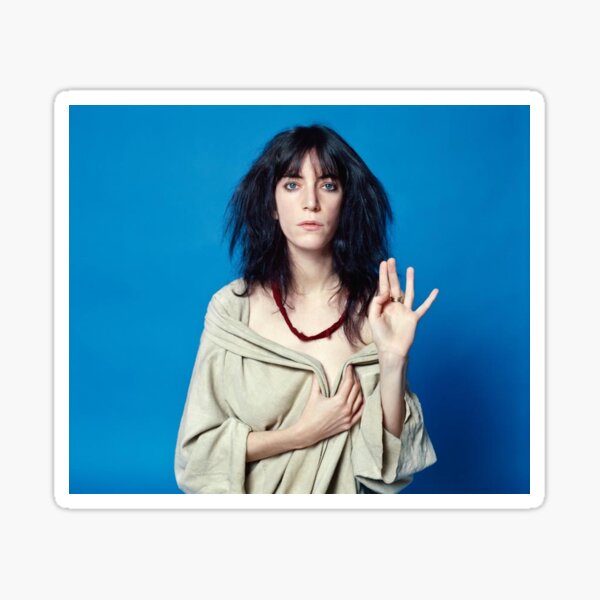 Patti Smith Punk des années 70 Sticker