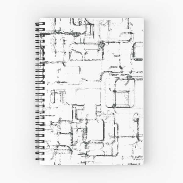 Item preview, Abstraction. Graphic monochrome pattern. designed and sold by fuzzyfox.
