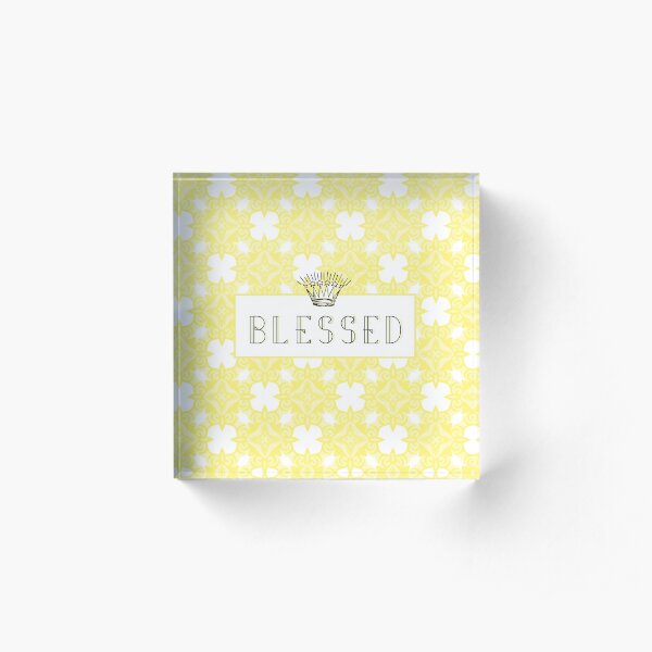 Blessed Acrylic Block