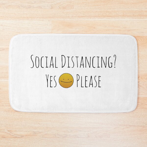 Item preview, Social Distancing? Yes Please designed and sold by wanderingfools.