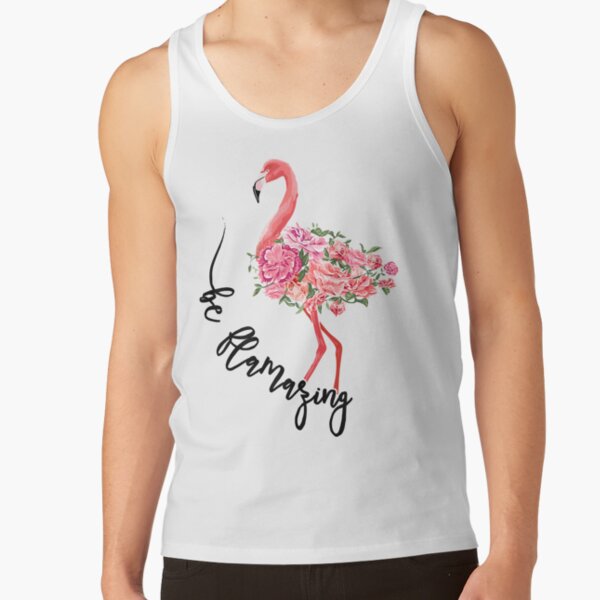 Flamingo Women's Shirt, Flamingo Women's Tank Top, Cute Bird Shirt, Fl –  Lisa Sparling Art
