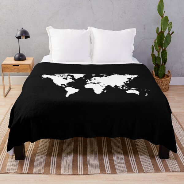 Item preview, World Map (White) designed and sold by designsbyalyssa.