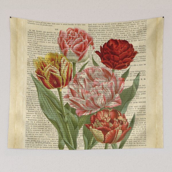 Item preview, Botanical print - Tulips designed and sold by Red Witch Art.