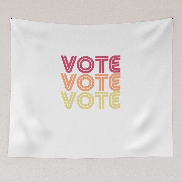 Item preview, VOTE RETRO EDITION designed and sold by taben2000.