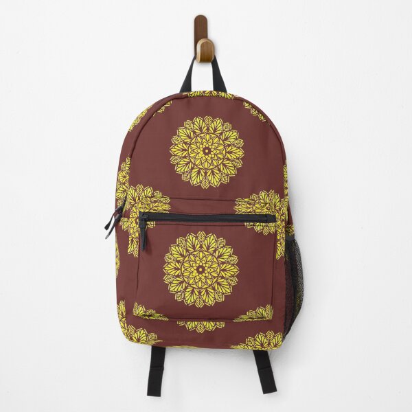 Item preview, Yellow Flower Mandala Pattern designed and sold by KeksWorkroom.
