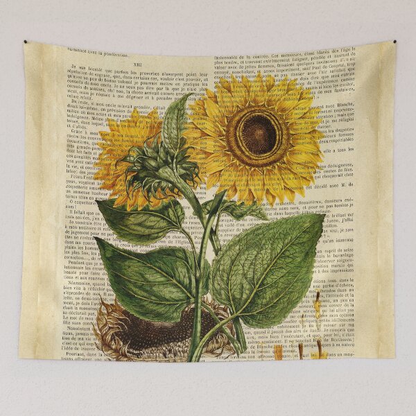 Item preview, Botanical print - Sunflower designed and sold by Red Witch Art.