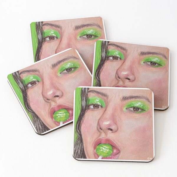 Item preview, Girl With Green Lollipop designed and sold by olivias-arts.