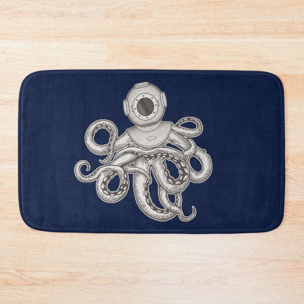 Item preview, Steampunk Octopus With Diving Bell designed and sold by DeAnna Hickman.