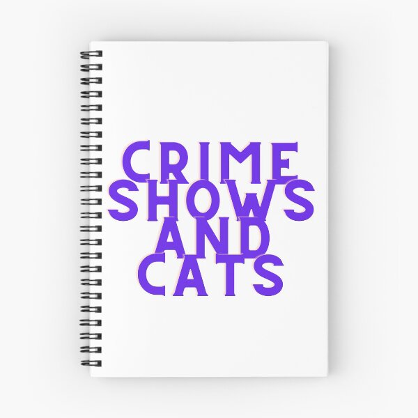 Item preview, crime shows anad cats  designed and sold by Yasdey Rojas.