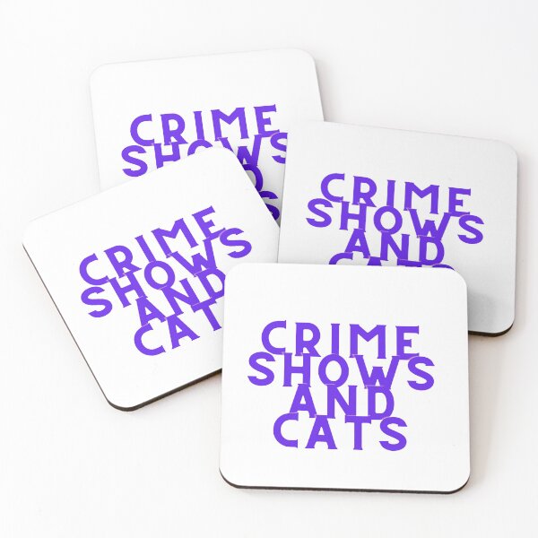 Item preview, crime shows anad cats  designed and sold by Yasdey Rojas.
