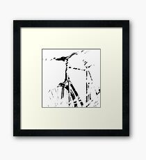 Fixie Framed Print