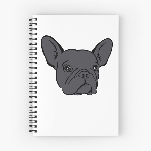 Item preview, Blue French bulldog designed and sold by deadbeattaco.