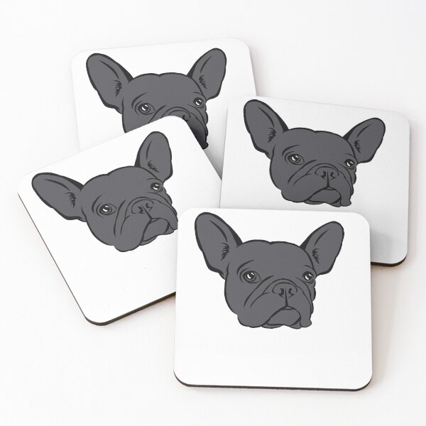 Item preview, Blue French bulldog designed and sold by deadbeattaco.