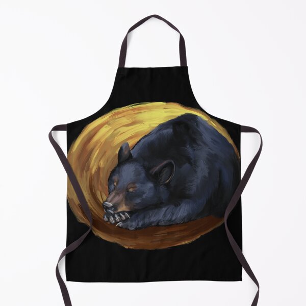 Item preview, Autumn Black Bear Oil Painting designed and sold by ursaink.