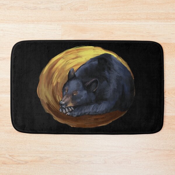 Item preview, Autumn Black Bear Oil Painting designed and sold by ursaink.