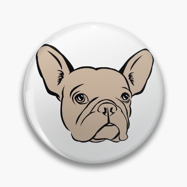 Item preview, French bulldog designed and sold by deadbeattaco.
