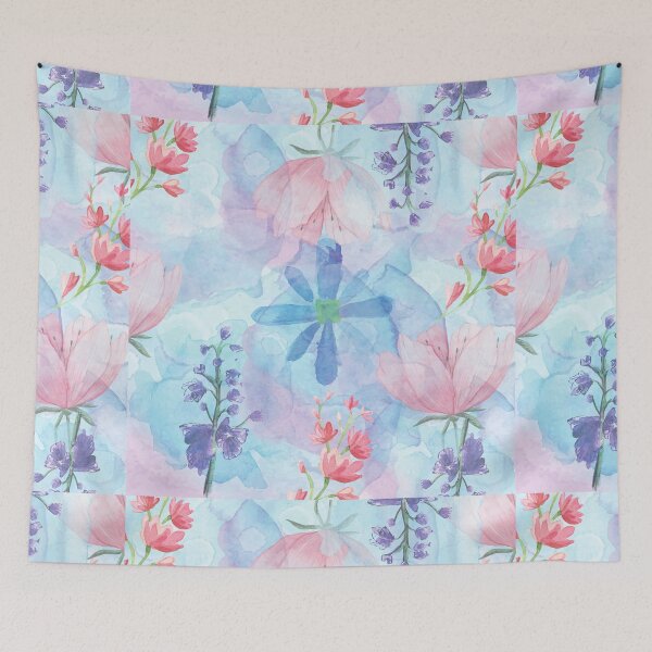 Item preview, Watercolor Spring Flowers designed and sold by aboniteblanc.