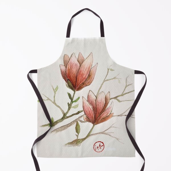 Item preview, Pink Hand-drawn Watercolor Flowers designed and sold by unicornmoodz.
