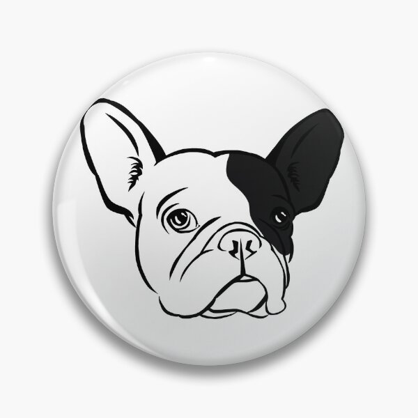 Item preview, French bulldog designed and sold by deadbeattaco.